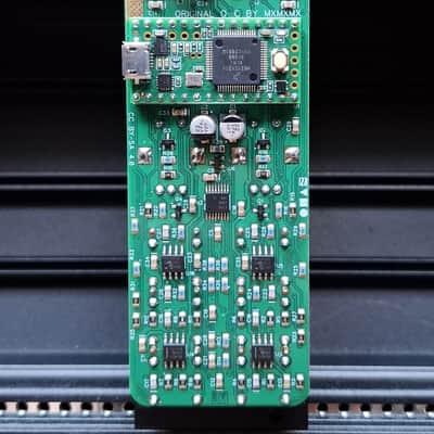 Michigan Synth Works uO_C Micro Ornament and Crime Black Clear Display Eurorack image 2