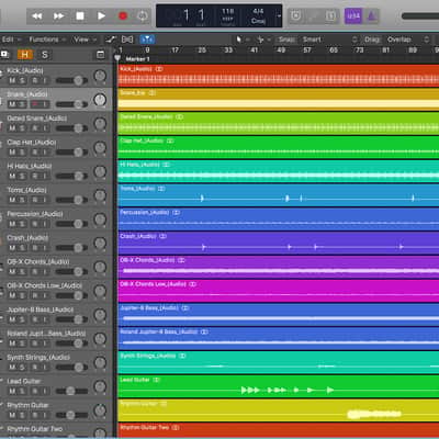 The Synth Sounds Of Stand Back By Stevie Nicks - Logic X Session - Reverb Exclusive image 2