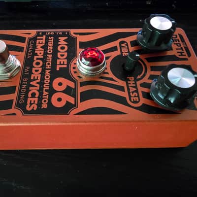 Templo Devices Model 66 Phaser/Vibrato - great phasing and vibrato-ing sounds! image 3