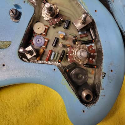 Ovation Breadwinner 1973 - Sky Blue Lyrachord Finish image 22