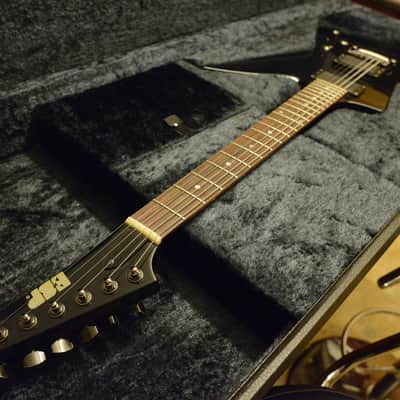 ESP EX Explorer Black James Hetfield Metallica Style Guitar EMG 81 60 + CaseMIJ Japan image 2