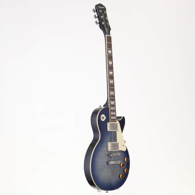 EPIPHONE Les Paul Standard Plus Top Pro Trans Blue Burst [16011506168] (06/22) image 14
