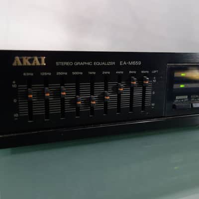AKAI 9-Band Stereo Graphic Equalizer EA-M659 égaliseur graphique vintage Japan image 4