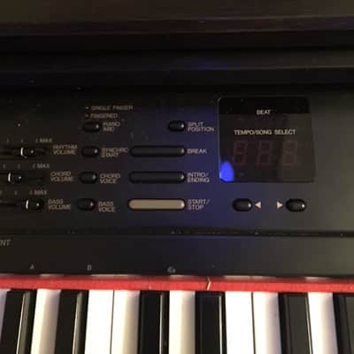 YAMAHA CLAVINOVA CVP-70 LATE 80'S TO EARLY 90'S EBONY EXCELLENT PURCHASED NEW ONE OWNER RARELY PLAY image 6