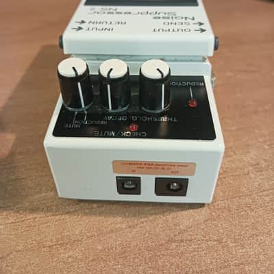 Boss NS-2 Noise Suppressor (Silver Label) 1989 - Present - White image 3