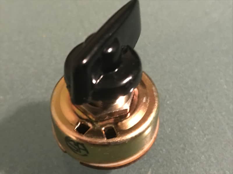 Carling Fender Mesa Boogie NOS Voltage Selector Switch 6 Position Single Pole black knob 1970's 1980 image 1