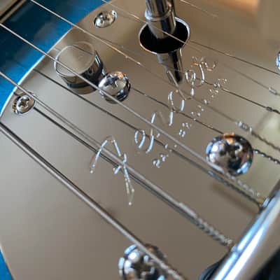 Fender Japan Limited Edition Jaguar FSR Lake Placid Blue with Matching Headstock, Block Inlays and Neck Binding image 10