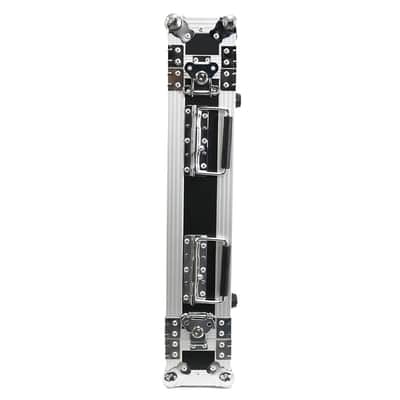 Seismic Audio - 2 Space Pro Audio DJ Road Rack Case - Pro Tour Grade 2U Vertical Amplifier image 7
