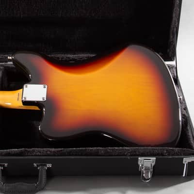 2013 Fender Japan MIJ JG66 ’62 Reissue Jaguar 3-Tone Sunburst w/ Hard-Shell Case image 6