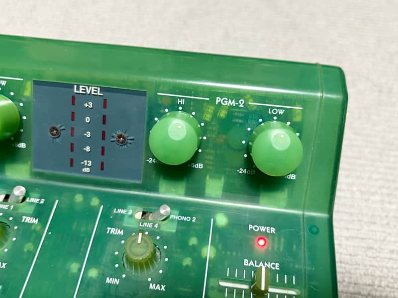 Vestax PMC-005A MKⅡ Blue Translucent DJ Mixer | Reverb