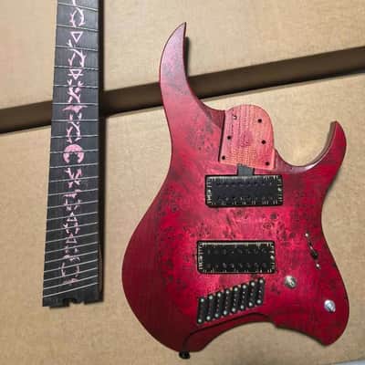 Headless Custom Headless 8 String Neck - Ebony image 3