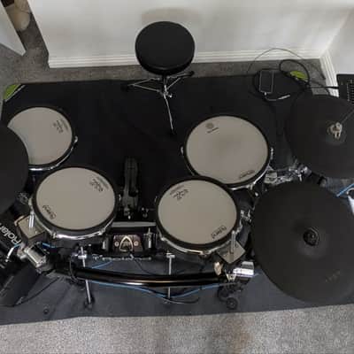Roland TD-30K V-Drum Kit with Mesh Pads 2010s - Black image 2