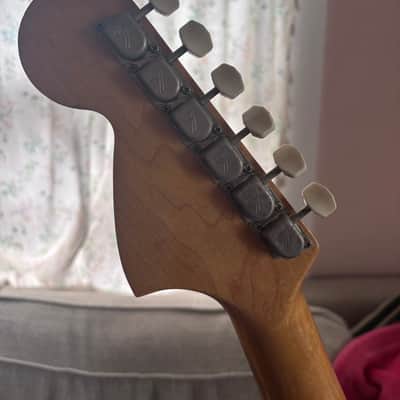 Fender Mustang Guitar with Rosewood Fretboard 1965- Dakota Red image 7