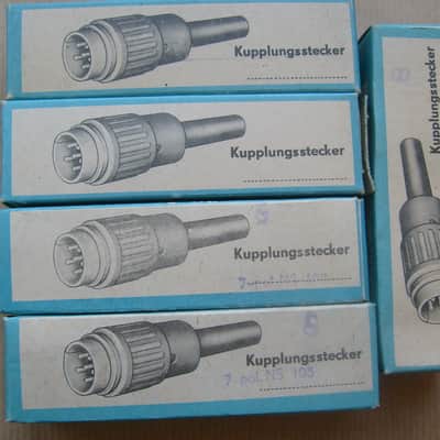 Neumann Gefell 7 Polig Microphone connecting Plug image 2