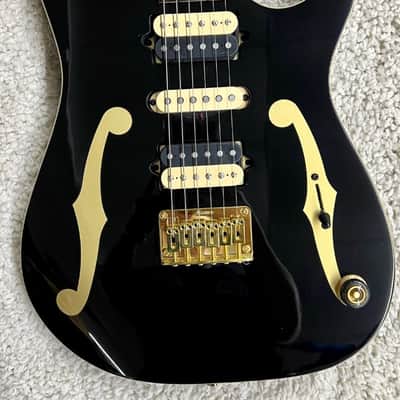 Mint Ibanez Paul Gilbert Signature Model PGM50BK Electric Guitar, Black Finish w/Bag image 3