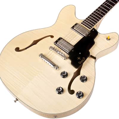 Guild Starfire IV ST Semi Hollow Body Electric Guitar - Flamed Maple - with Case image 4