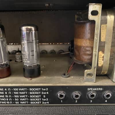Vampower MK1B 100 Watt Guitar Amplifier Head - Vintage 1970's & Rare! image 15