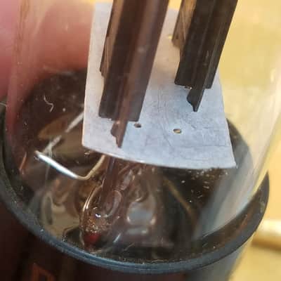 RCA Matched Pair (2) 6SN7GTB tNOS AT1000 TESTED Vacuum Tubes T11 rare tight plate spacing dual triode 1962 image 19