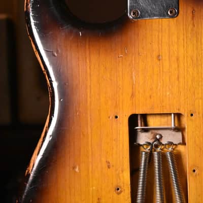 Immagine Fender Stratocaster 1955 - Sunburst - 5