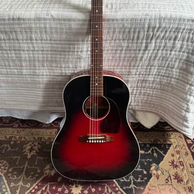 Gibson Slash J-45 Vermillion Burst image 2