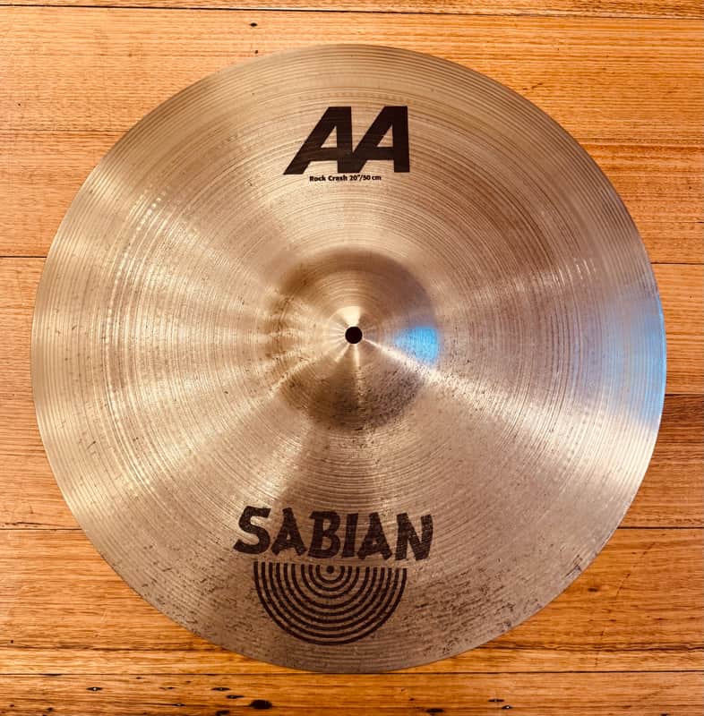 Sabian AA Rock Crash 20" image 1