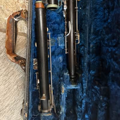 Continental brand wood Oboe with case. Made in USA image 6