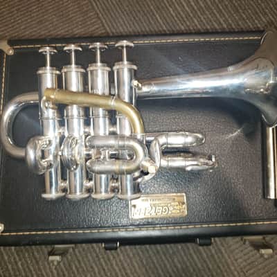 Getzen Eterna 940S Silver 4-Valve Piccolo Trumpet W/ Blackburn Leadpipe & Other Customizations! image 1