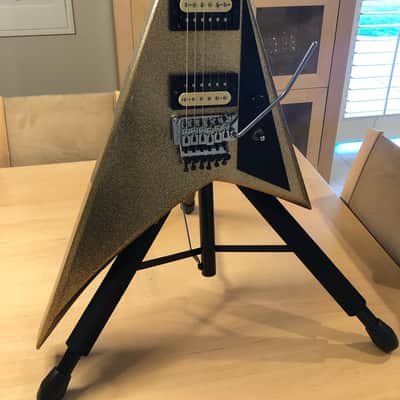 Jackson  Rhoads 30th Anniversary Number “1” of 30  Gold Metal Flake image 7