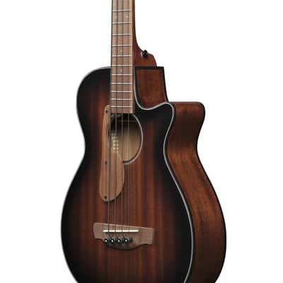 Ibanez AEGB24E-MHS Mahogany Sunburst High Gloss - Acoustic Bass image 8