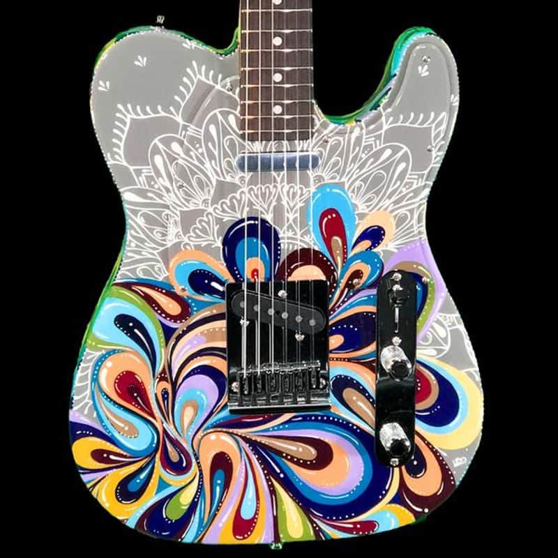 Fender Custom Shop Master Built Florasplash Telecaster NOS image 1