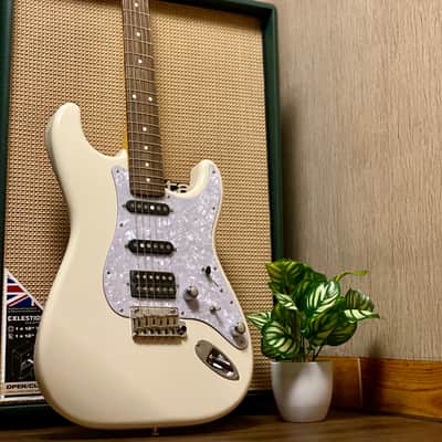 Tokai AST-114SH VWH/R Modern Goldstar Sound in Vintage White with Rosewood Fingerboard image 1