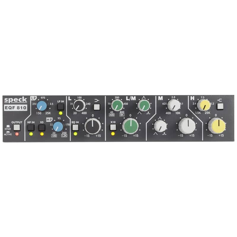 Speck Electronics EQF 810 Parametric Equalizer image 1