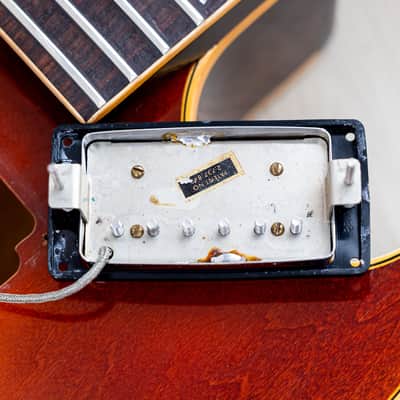 1970 Gibson ES-175 D Vintage Hollowbody Guitar Ice Tea Sunburst, Collector-Grade w/ Pat # T Tops, Case image 19