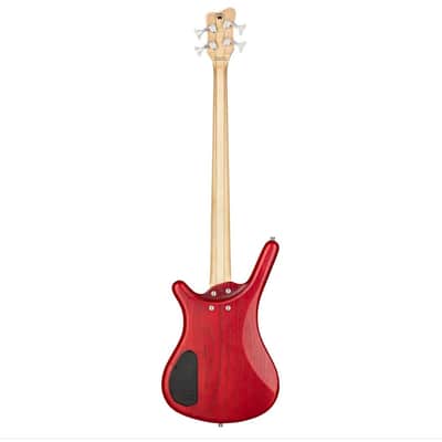 Warwick RockBass Corvette $$ 4-String Burgundy Red Transparent Satin image 6