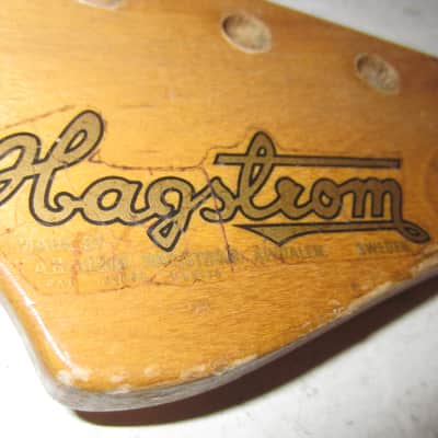 Hagstrom Hagstrom II Guitar Neck 1960s - Rosewood Board image 5