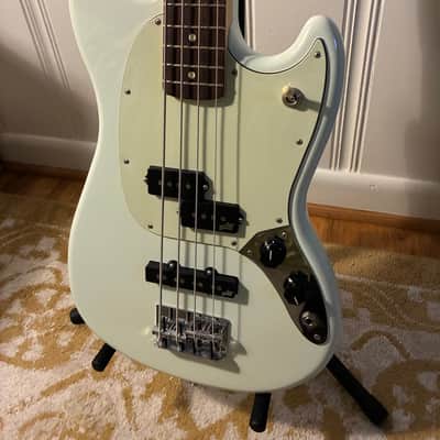 Fender Mustang PJ 2017 - 2019 Sonic Blue image 2