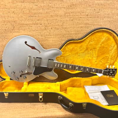 Gibson Custom Shop '64 ES-335 Reissue 2021 - Silver Mist Poly image 2