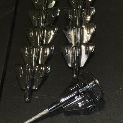 Vintage Rogers Bass Drum Claws (14) Chrome image 9