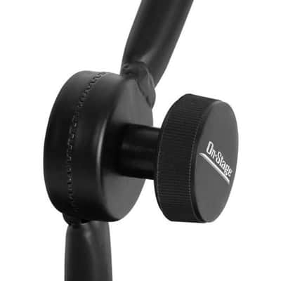 On-Stage DS300B Posi-Lok Mini Boom Desktop Mic Stand - Black image 3