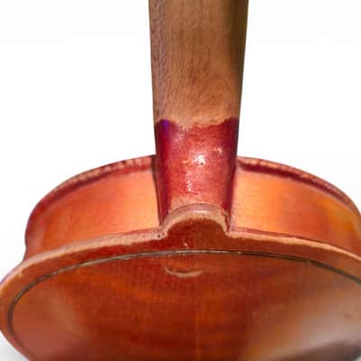 Vintage 1975 Soviet Student Violin 1/8 Moscow Cold War Era with 3 Old Bows & Original Cloth Bag imagen 11