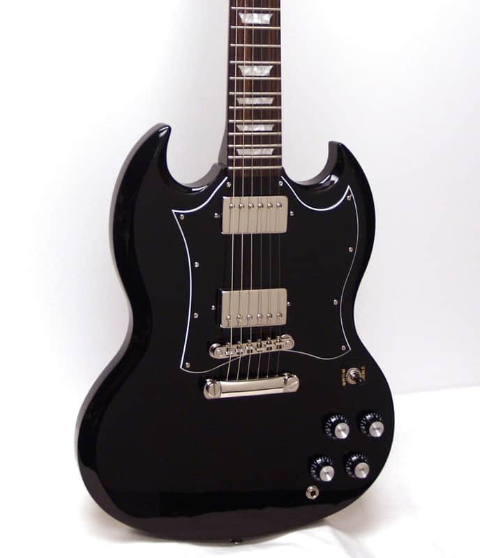 Epiphone 1966 G-400 Pro SG Ltd Ed Electric Guitar - Ebony | Reverb