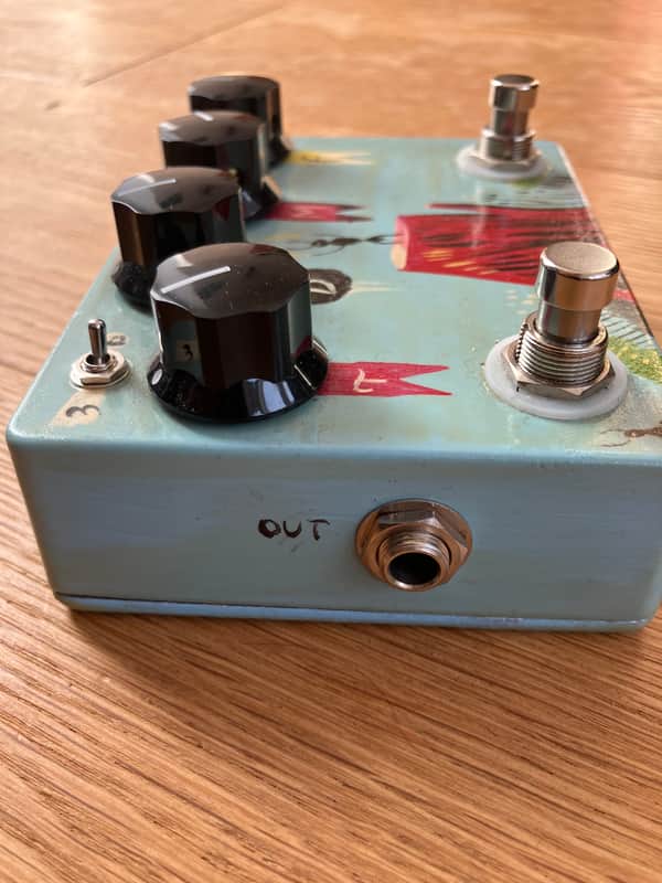 レア　Freakshow fx Digilog Delay Freakshow FX Digilog Delay 2005-2010 - Handpainted | Reverb Poland
