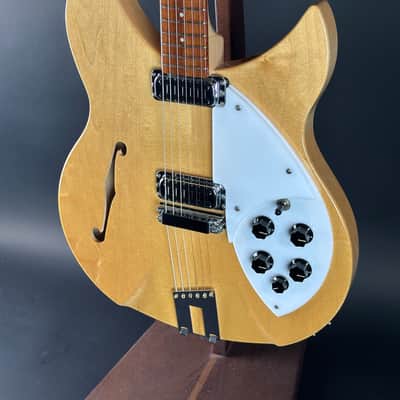 Used 2000 Rickenbacker Rose Morris 1997 Reissue Mapleglo w/case TSU22597 image 5