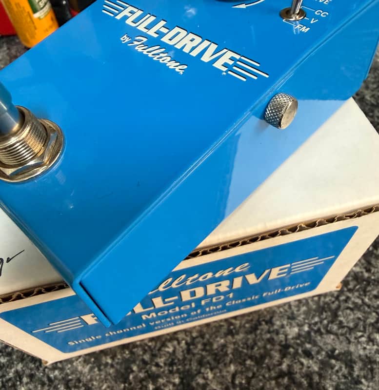 Fulltone FD1 Full-Drive 1 Overdrive 2018 - Present - Blue image 1