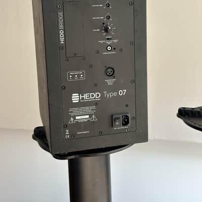 HEDD Type 07 7" Active Studio Monitor (Single) Black image 4
