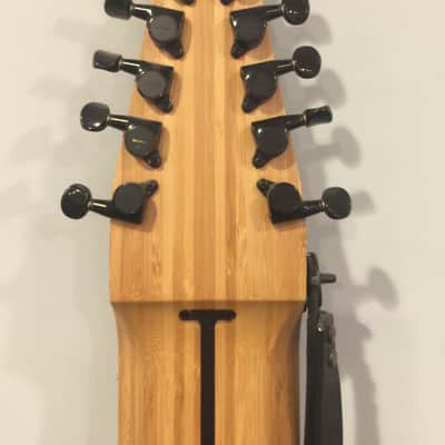 Stick Enterprises Chapman Stick 12-String Grand Stick Dark Bamboo w/Roland GK3 MIDI Pickup & gig bag image 11