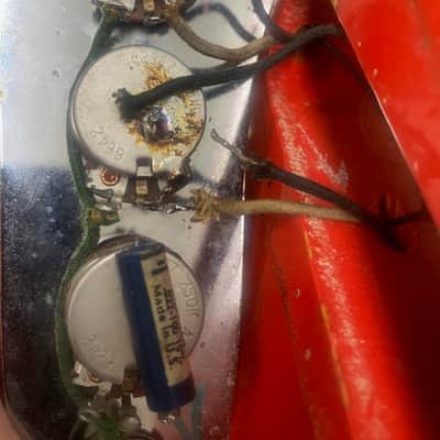 Fender Jazz Bass 1966 Fiesta Red w. OHSC image 14