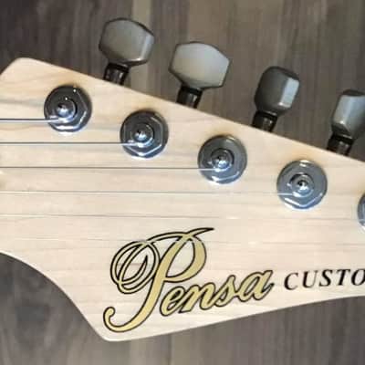 PENSA CUSTOM GUITARS MK-80 CANDY APPLE RED LISTERS SPECS image 5