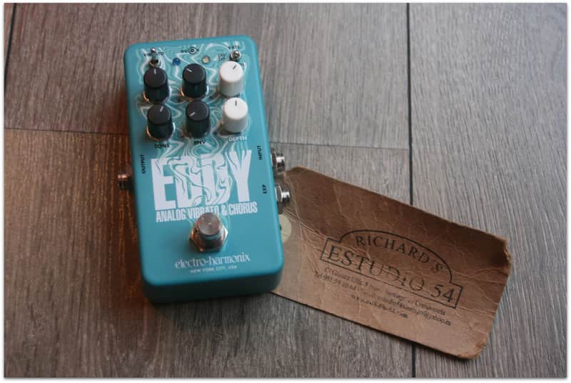 Electro-Harmonix Eddy Analog Chorus and Vibrato 2020 - Present - Aqua image 1