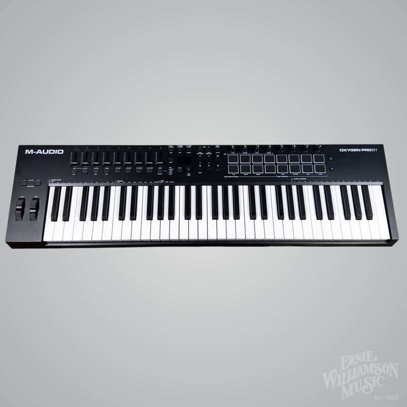 M-Audio Oxygen Pro 61 MIDI Controller - Regular 61 Key - USED